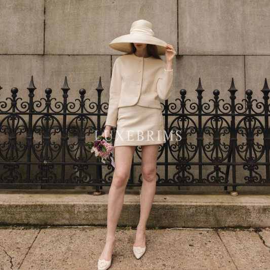Wedding Guest Style: Wide Brim Hats That Steal the Show
