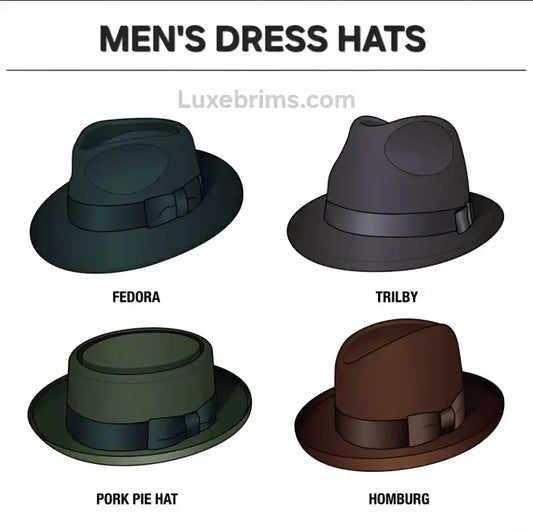  Men's Dress Hat Styles 