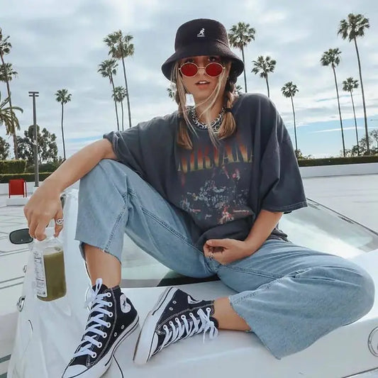 Style with bucket hat