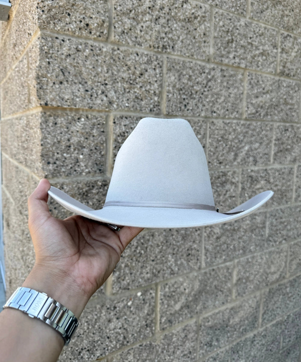6x Rancher Silverbelly Cowboy Felt Hat Sinaloa Falda 