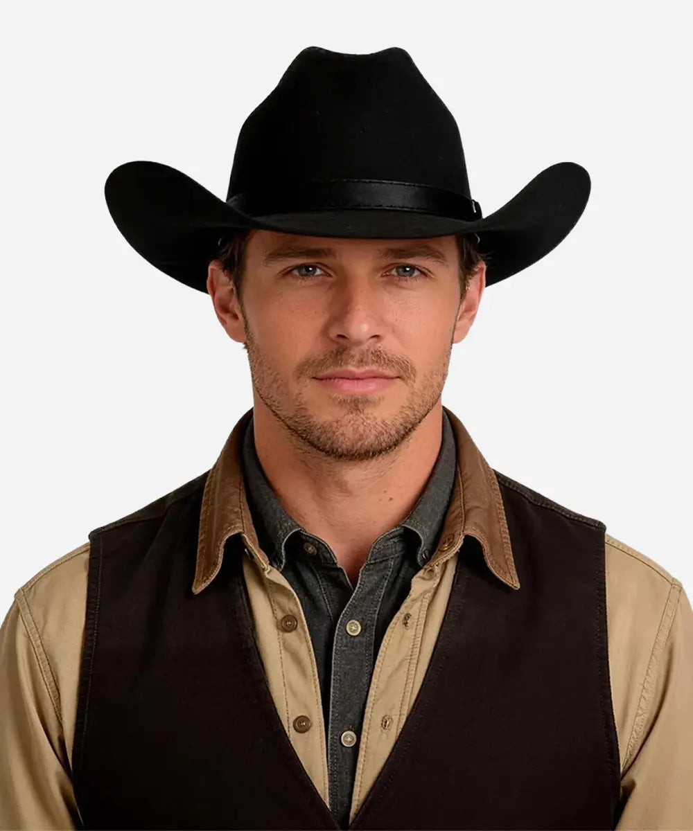 James Dean Cowboy Hat - Black