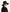 Jolie Packable Straw Bucket Hat - Black