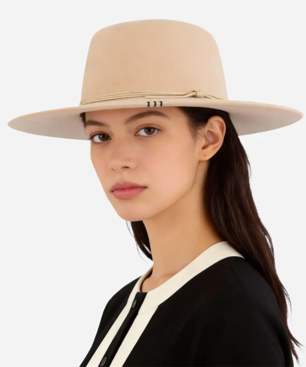 Hand-Stitched Open Crown Hat