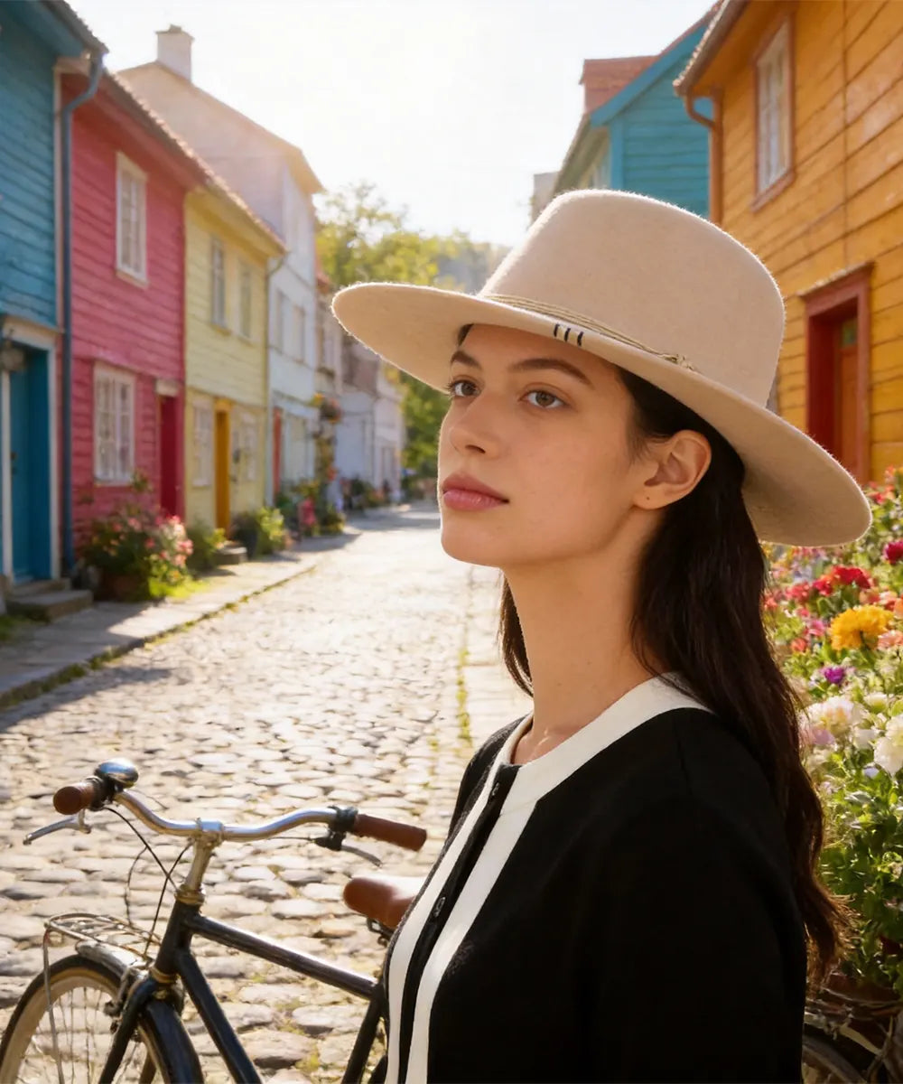 Hand-Stitched Open Crown Hat