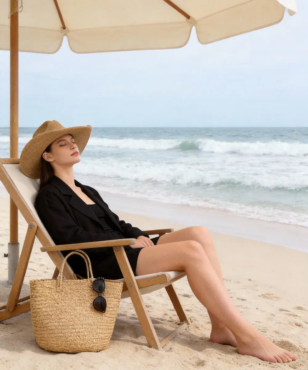 Ames Packable Straw Cowboy Hat