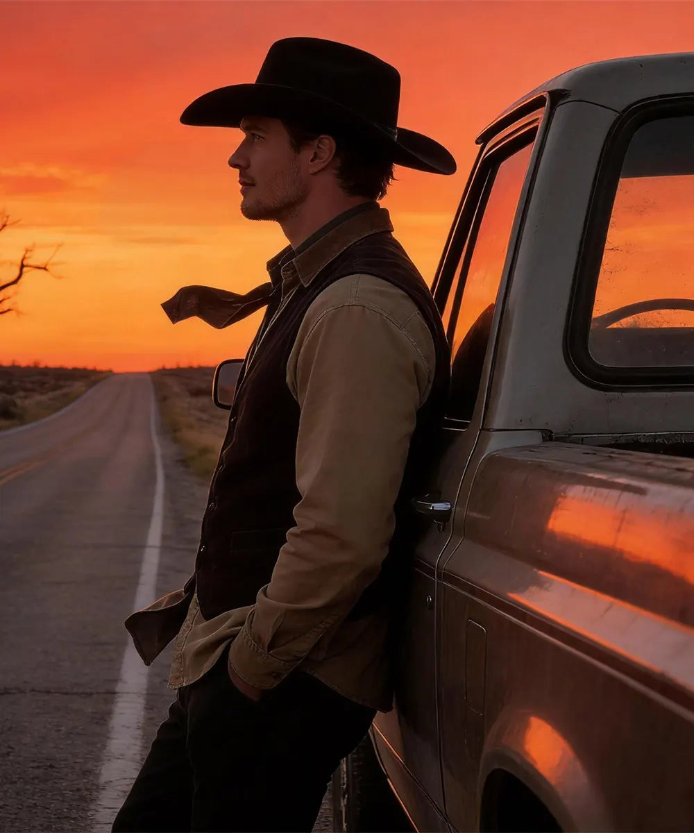 James Dean Cowboy Hat - Black