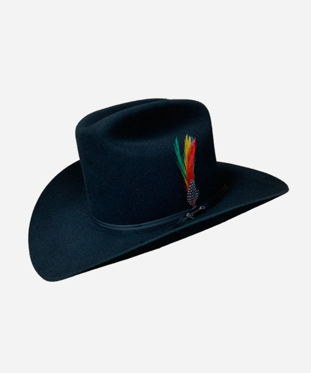 Black Cowboy Felt Hat