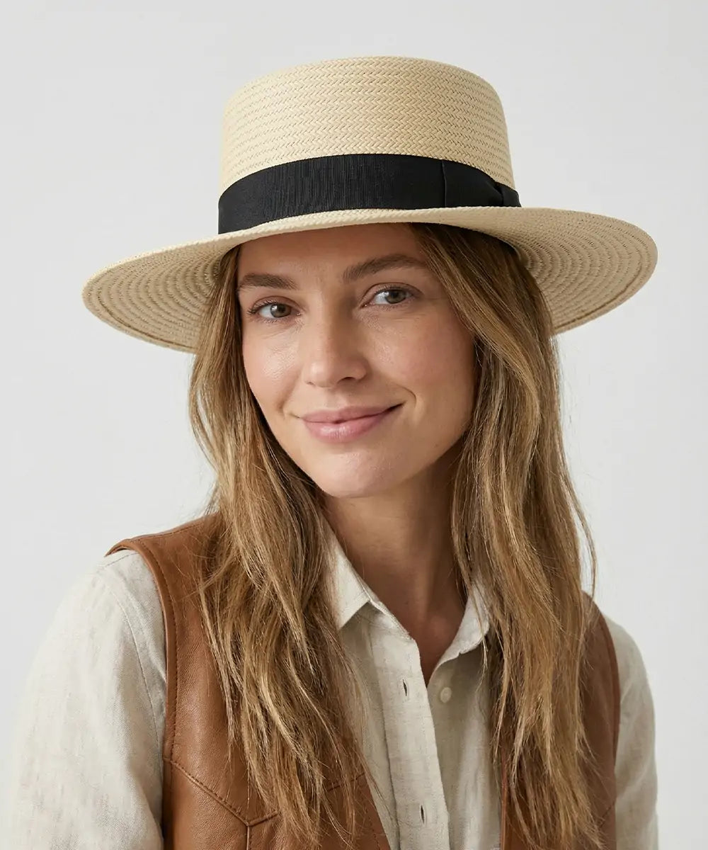 Riviera Straw Boater