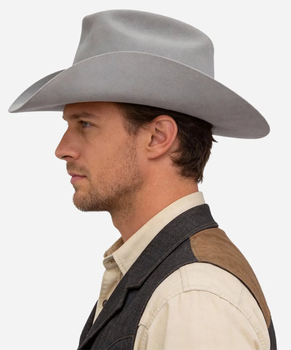 James Dean Cowboy Hat - Grey