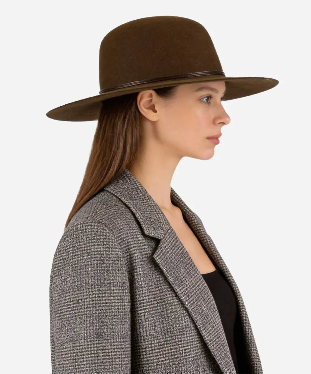 Daisy Open Crown- Olive