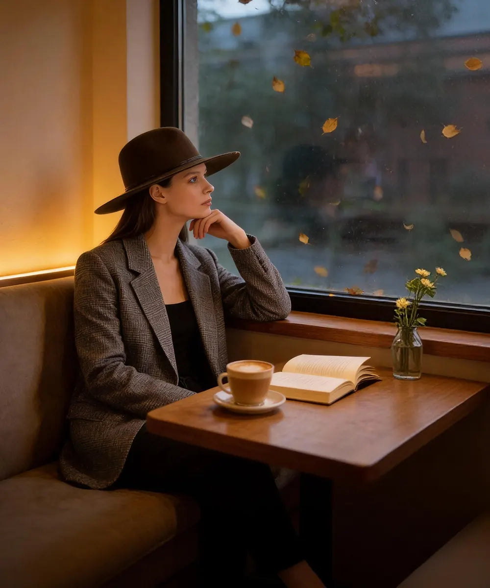 Hand-Stitched Open Crown Hat