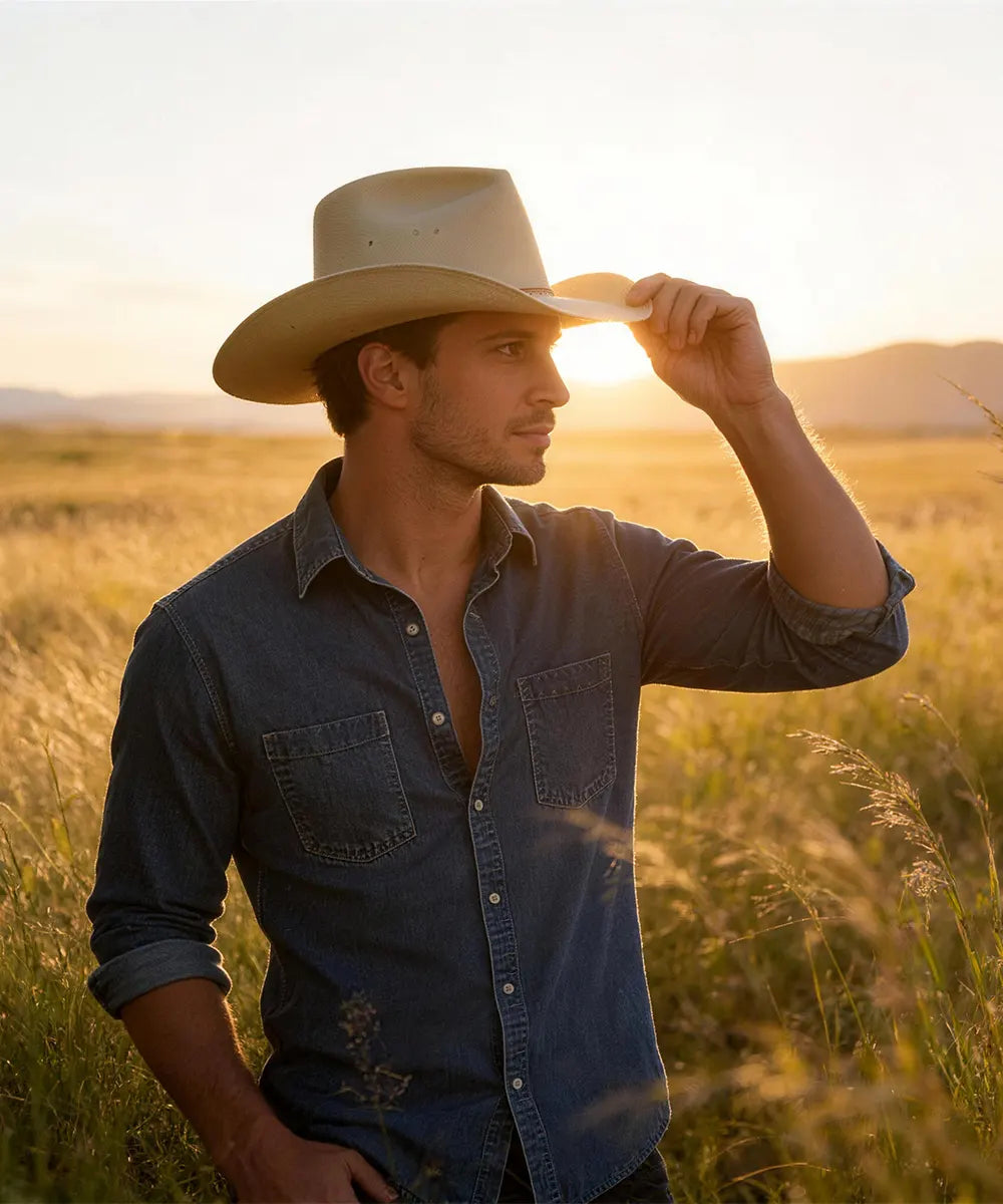 Randolph Scott Cowboy Felt Hat