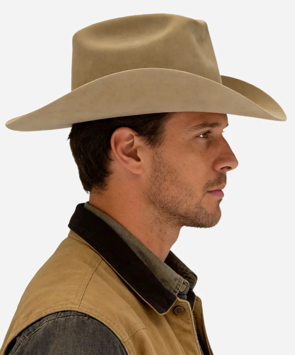 James Dean Cowboy Hat - Beige