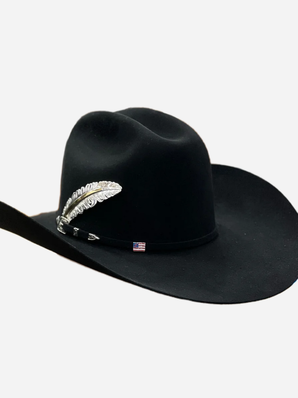 El Amo Black Fur Felt Hat