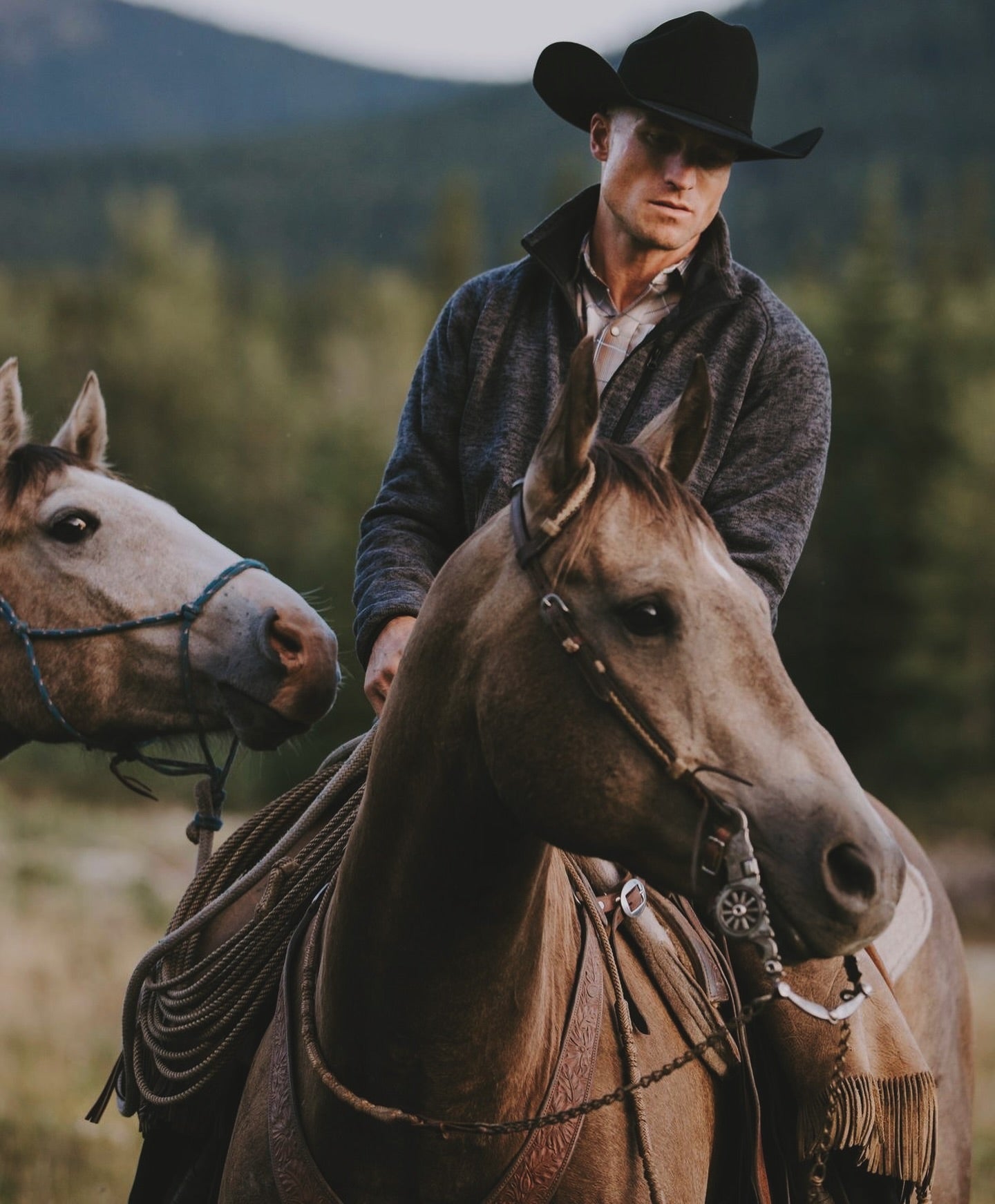 El Amo Black Fur Felt Hat