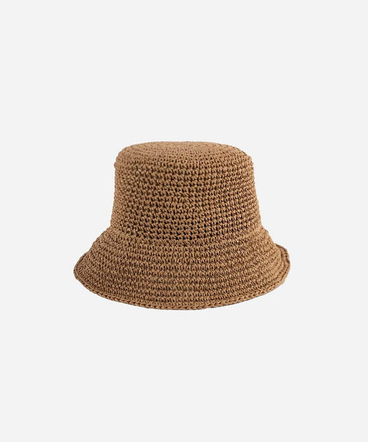 "sal crochet packable bucket hat"