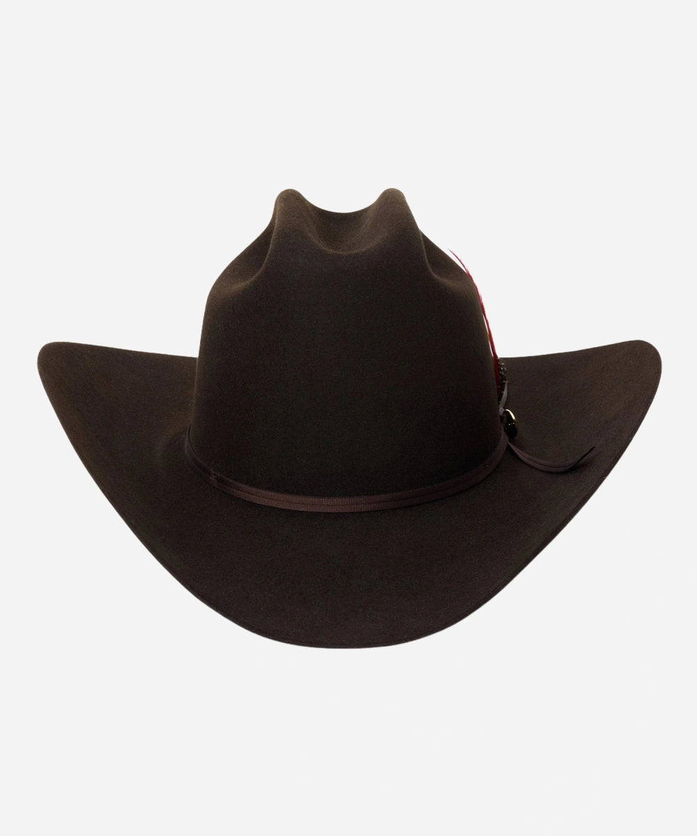 "Rancher 160th Edition Hat - Unisex 6X Fur Felt | 5\" Cattleman Crown"