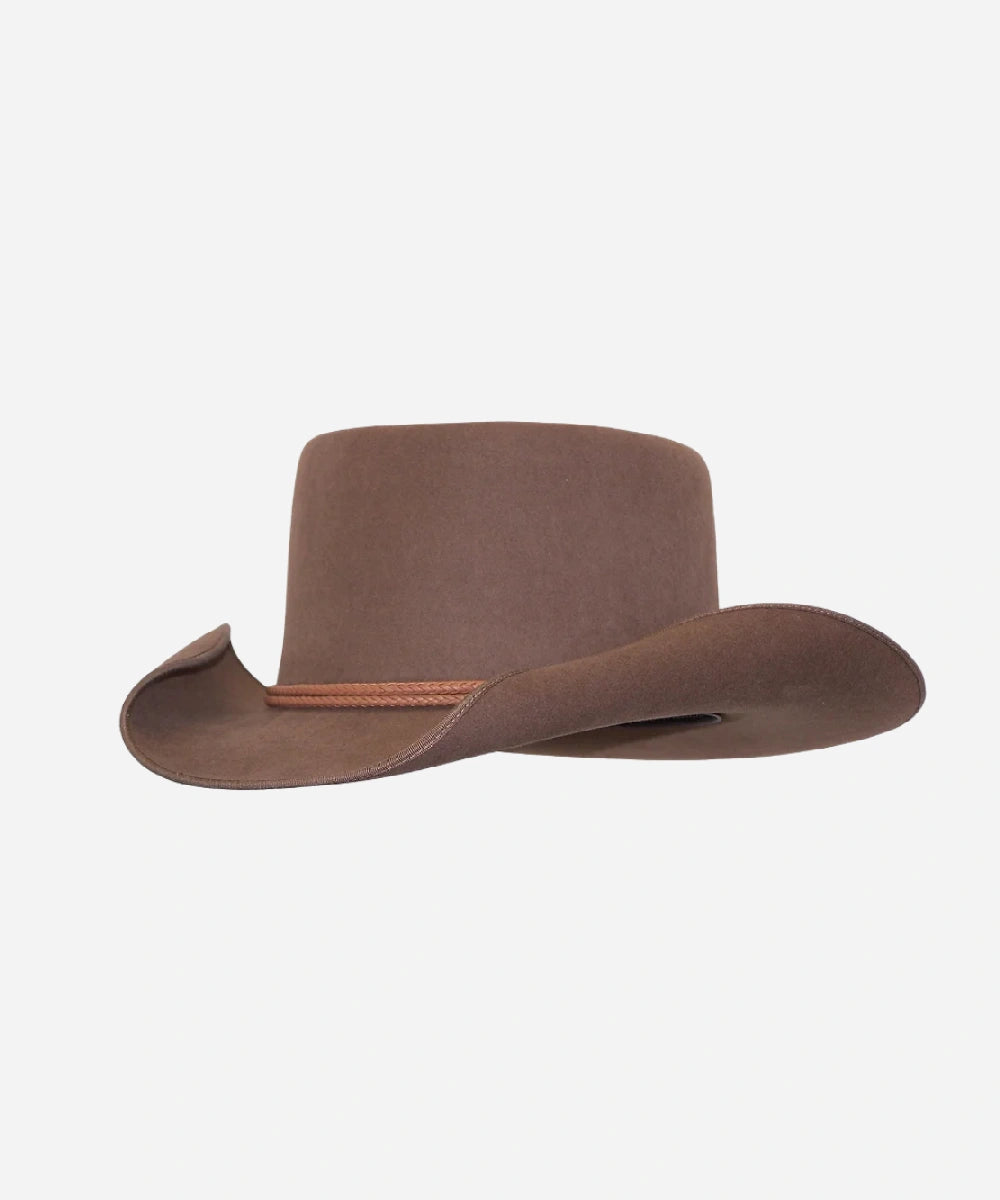"Wanted Dead or Alive telescope crown hat"
