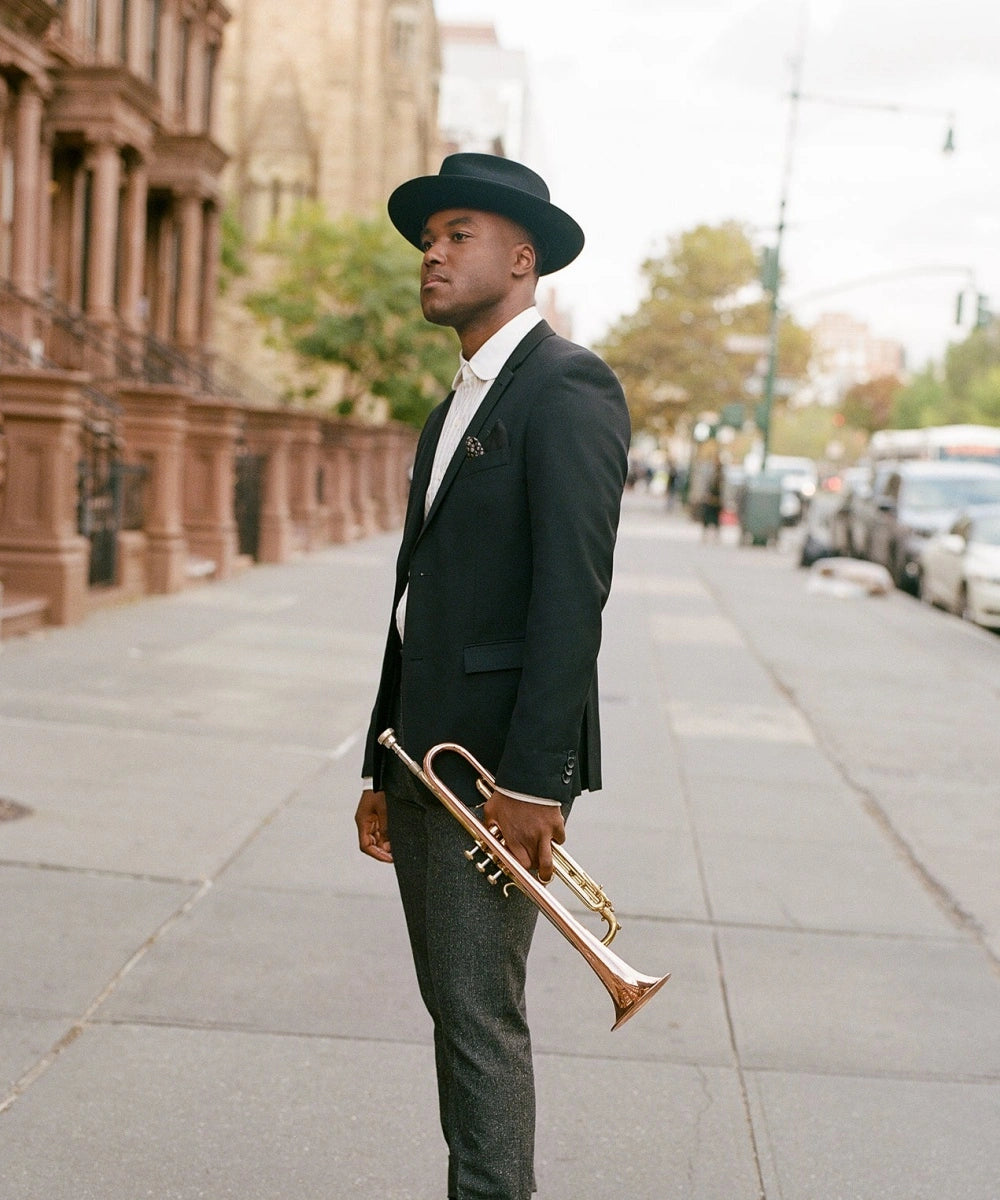 "men's black fur felt fedora"