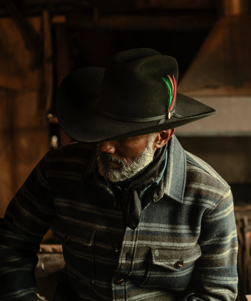"Rancher 160th Edition Hat - Unisex 6X Fur Felt | 5\" Cattleman Crown"