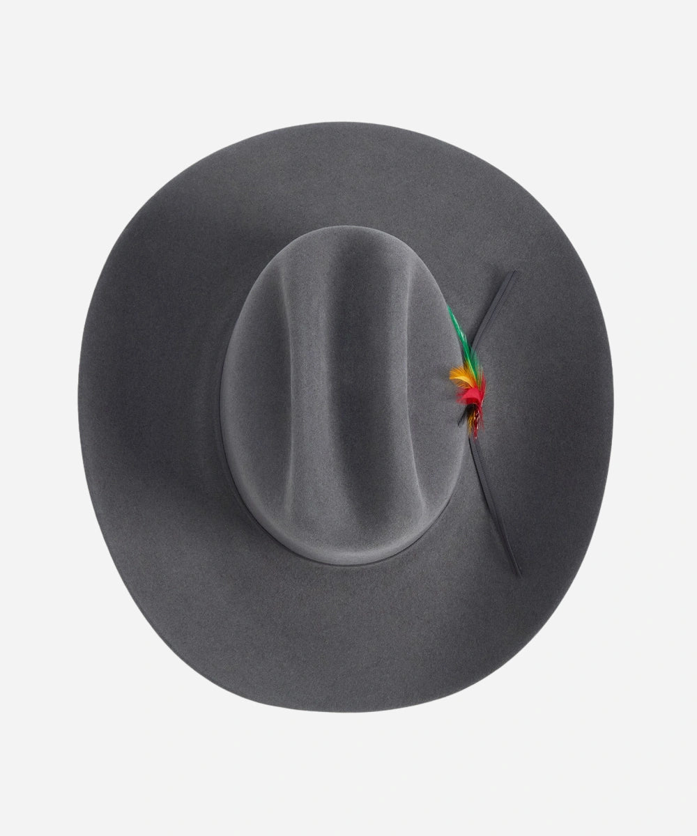 "Rancher 160th Edition Hat - Unisex 6X Fur Felt | 5\" Cattleman Crown"