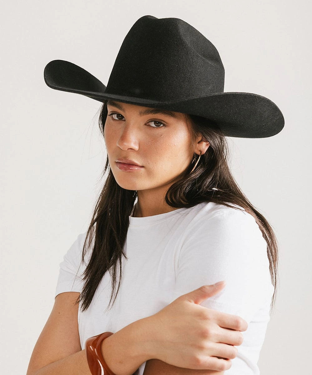 "Teddy Cattleman Cowboy Hat - Women's Australian Wool | Festival Style"