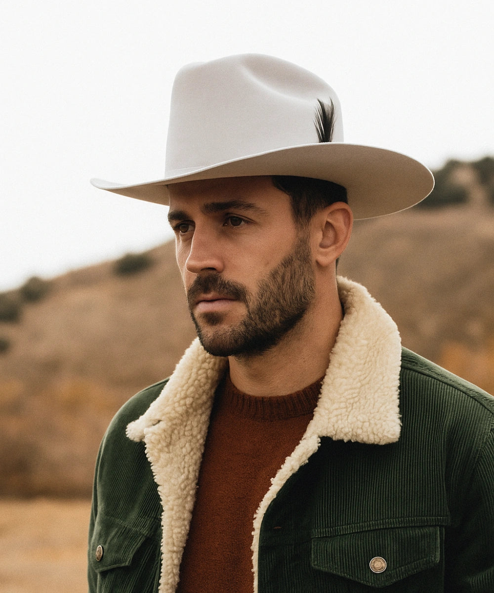 Sinaloa Silver Grey Cowboy Hat