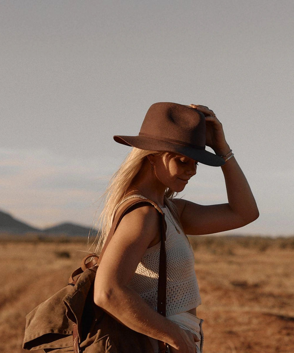 Packable Felt Fedora