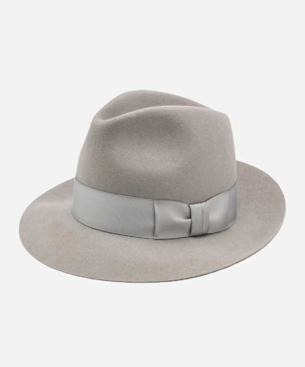 Diplomat Classic Fedora Men's Australian Wool Grey