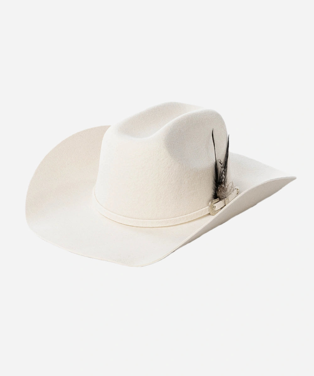 Felt Nomad Hat - Unisex Wool Cowboy Hat