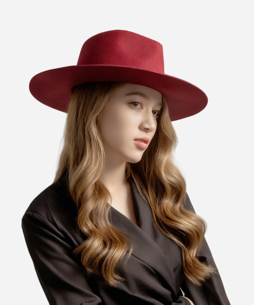 Luna Grace Hat - Women's Australian Wool Fedora Hat