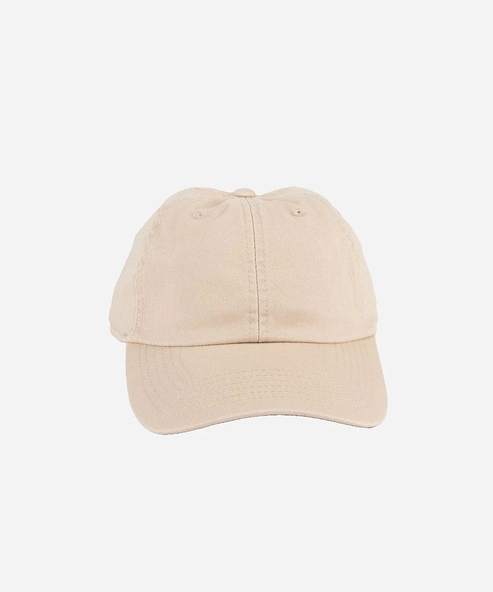Marais washed ball cap minimalist six panel design