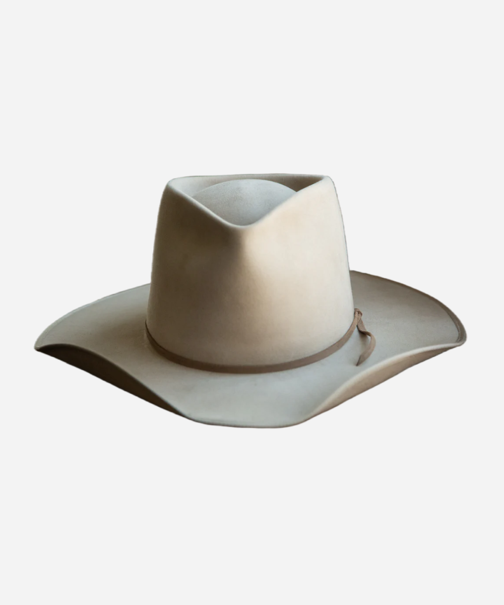 Gray Felt Cowboy Hat