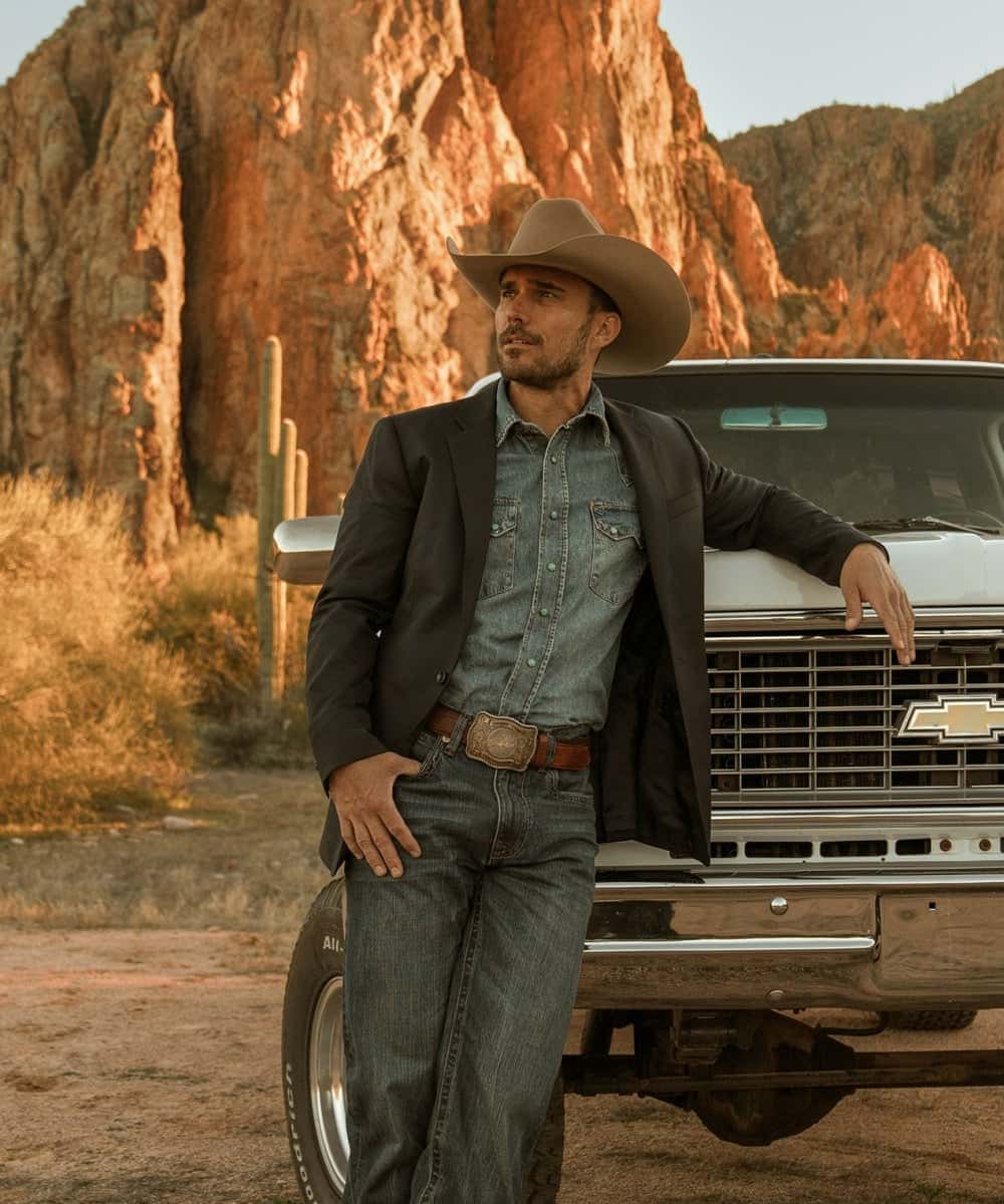 Men's Cowboy Hat - 6X Fur Felt