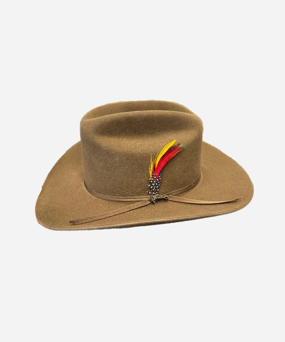 Spartan 6X Cowboy Felt Hat - Acorn