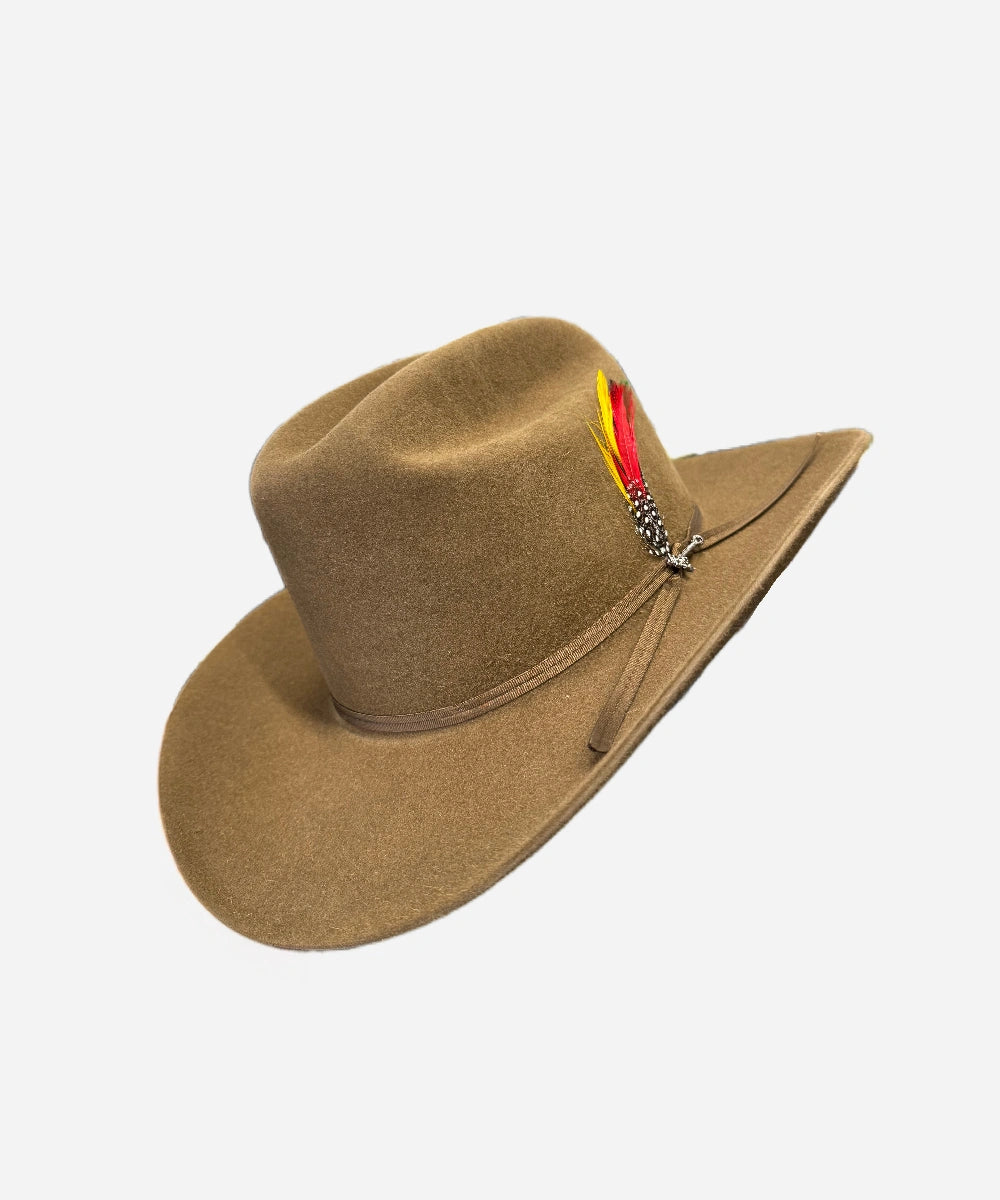 6X felt cowboy hat low crown