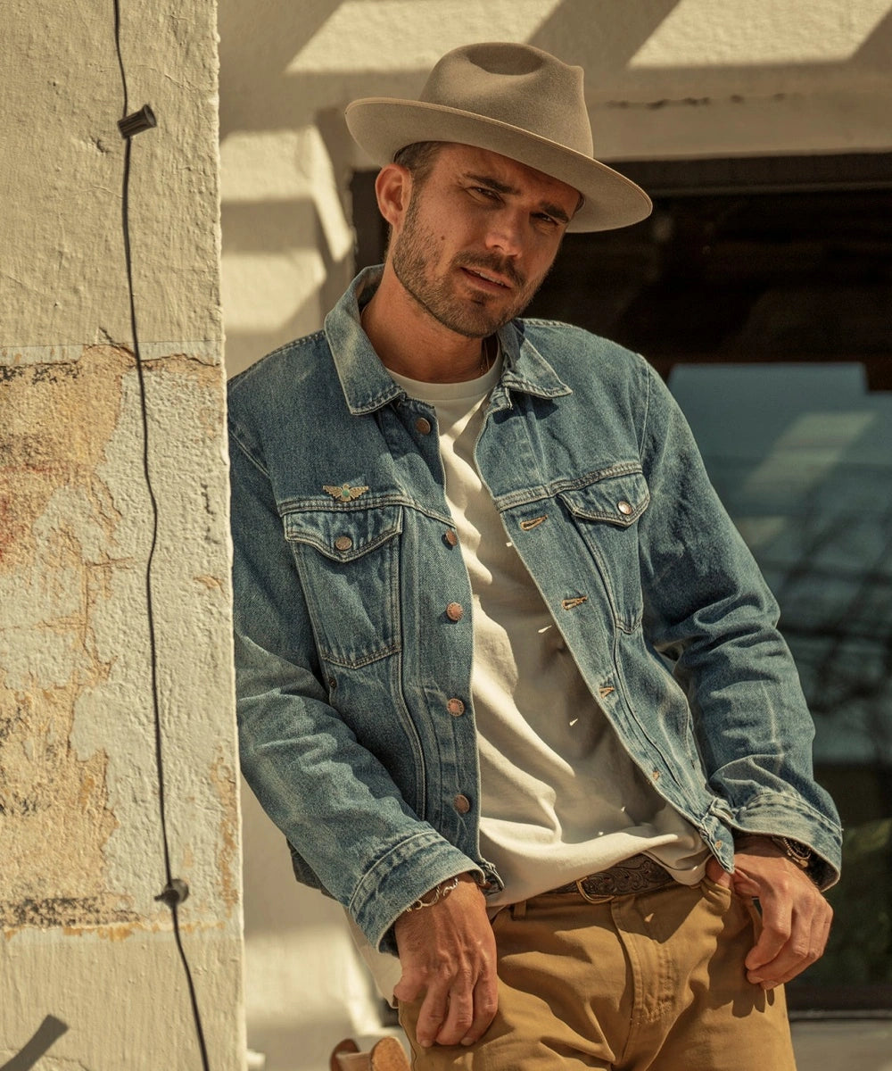 felt fedora hat for men