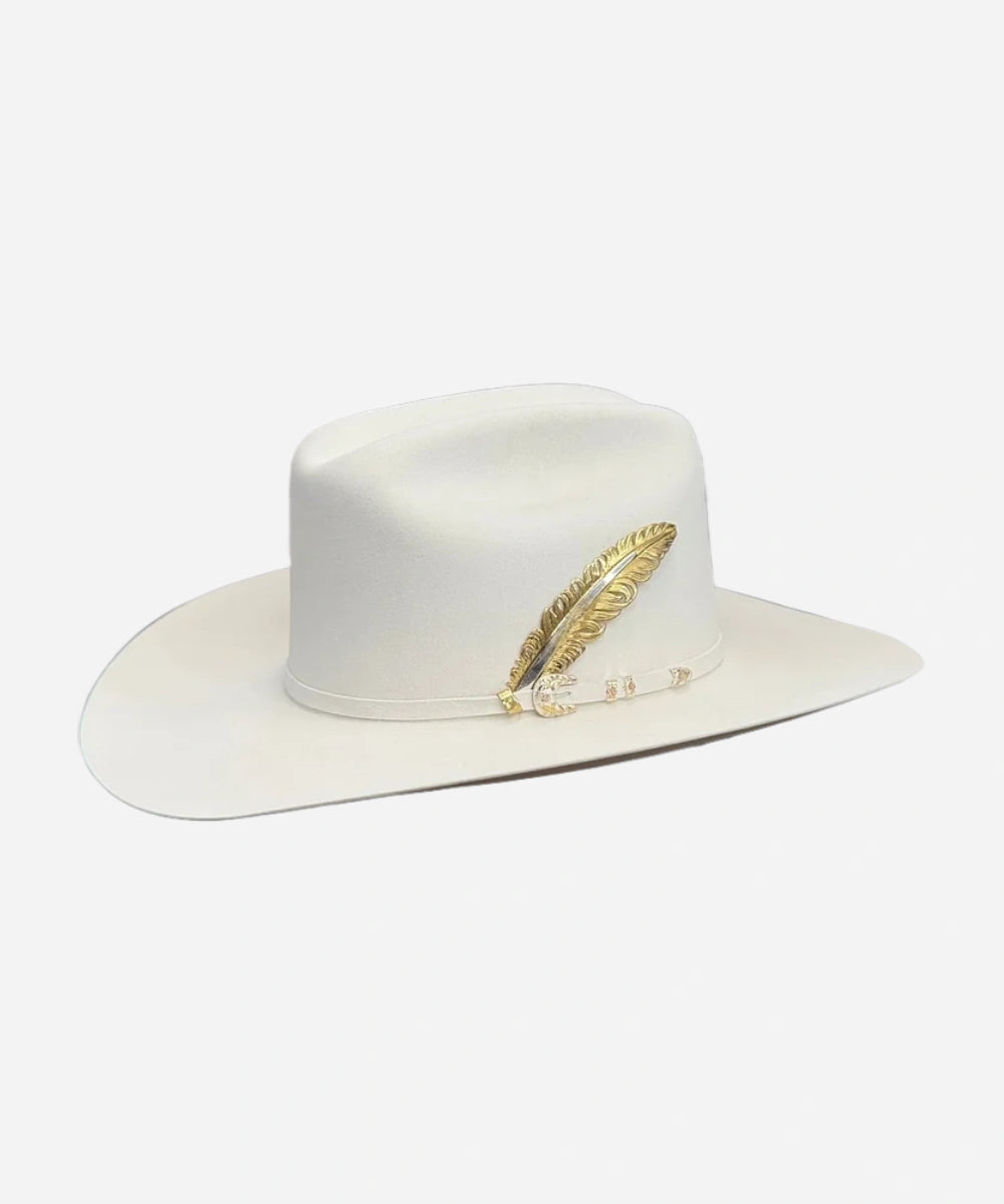 Superior 10x cowboy hat white