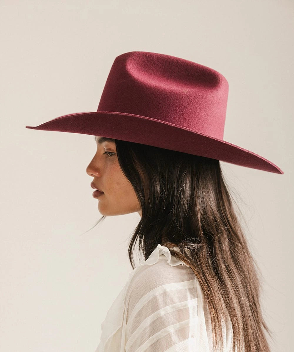 Teddy Cattleman Cowboy Hat - Women's Australian Wool | Festival Style