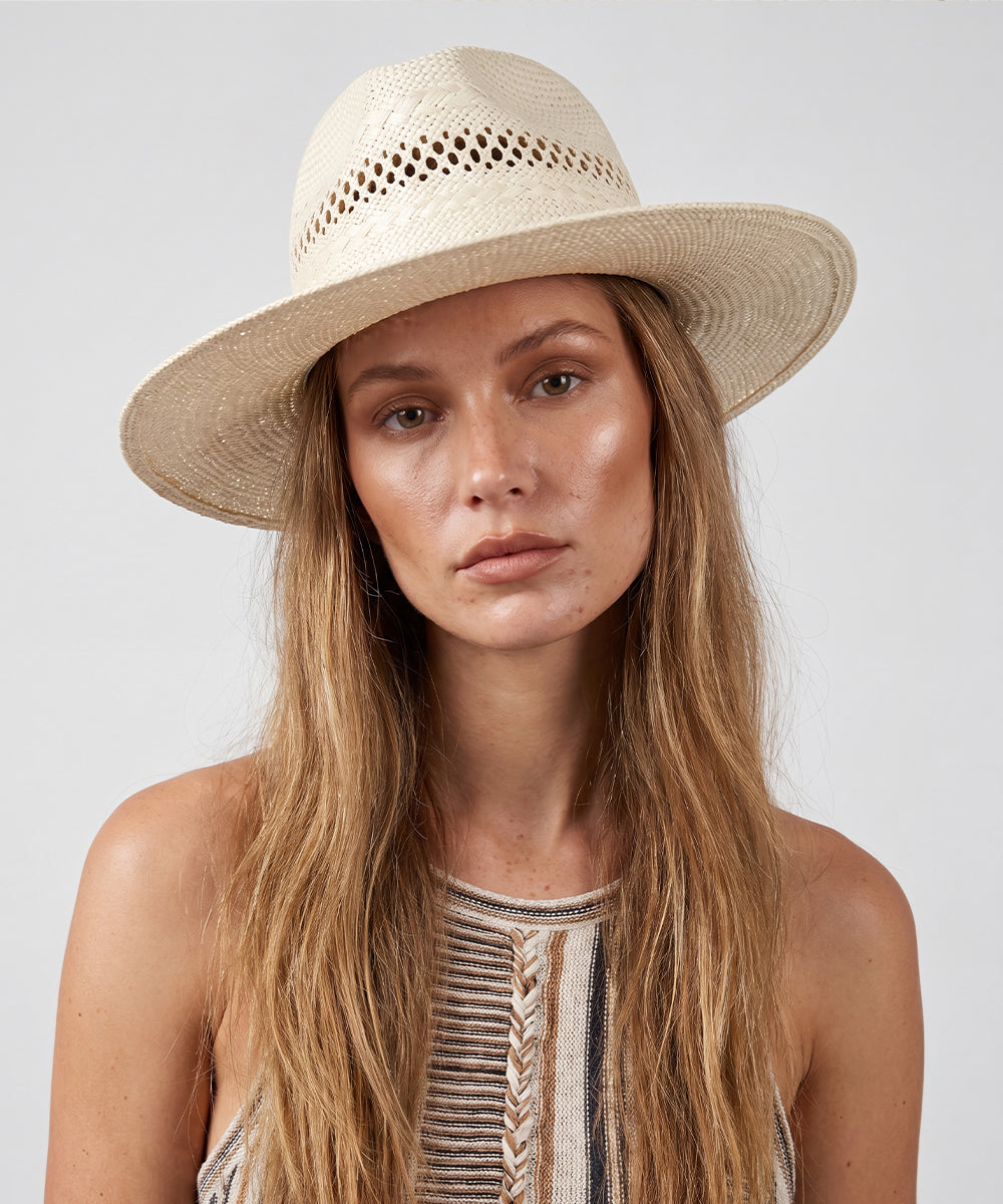 White Oasis Cattleman Hat