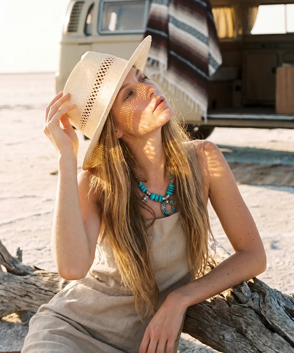 White Oasis Cattleman Hat