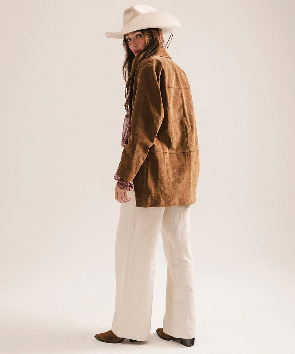 Wyatt Cowboy Hat - Women's Bold Australian Wool | Cattleman Crown