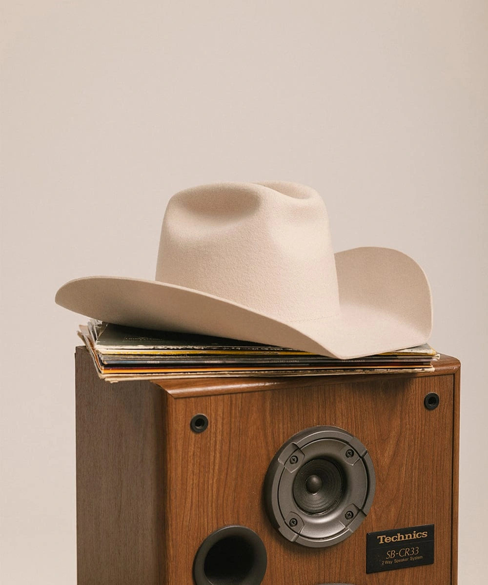 Wyatt Cowboy Hat - Women's Bold Australian Wool | Cattleman Crown