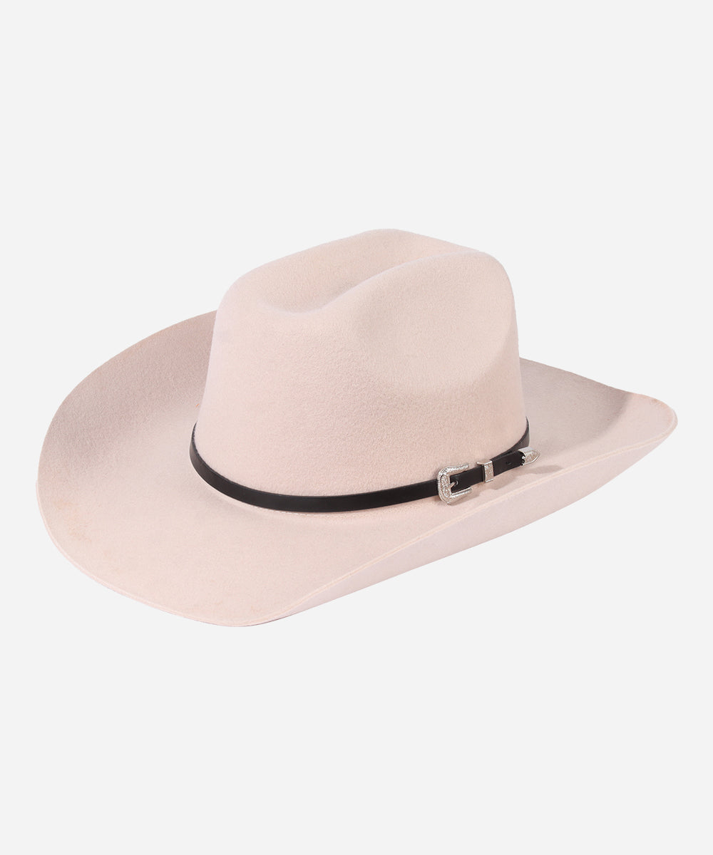Wyatt Men's Classic Western Hat Ivory