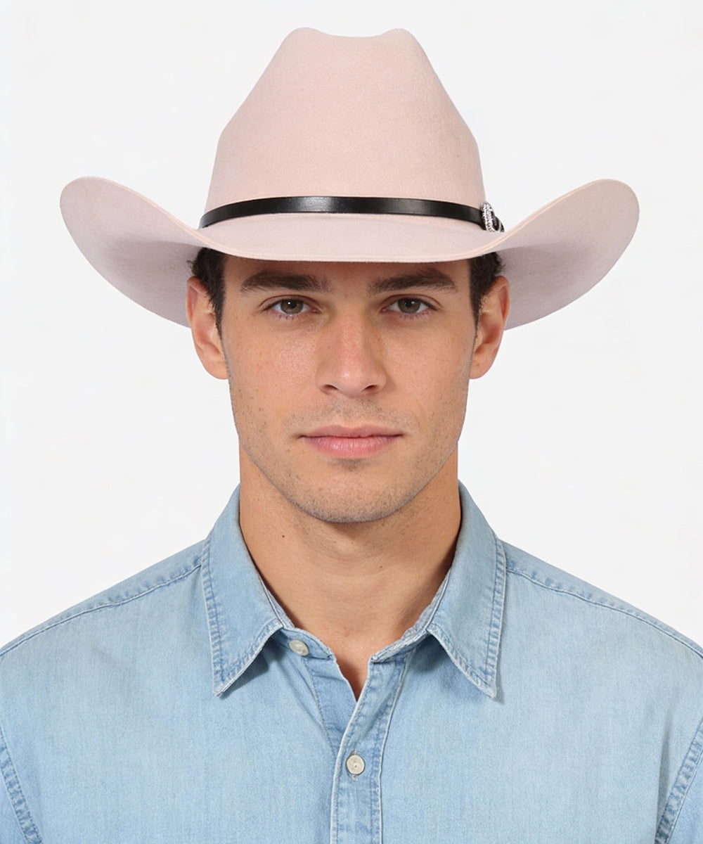 Wyatt Men's Classic Western Hat Ivory