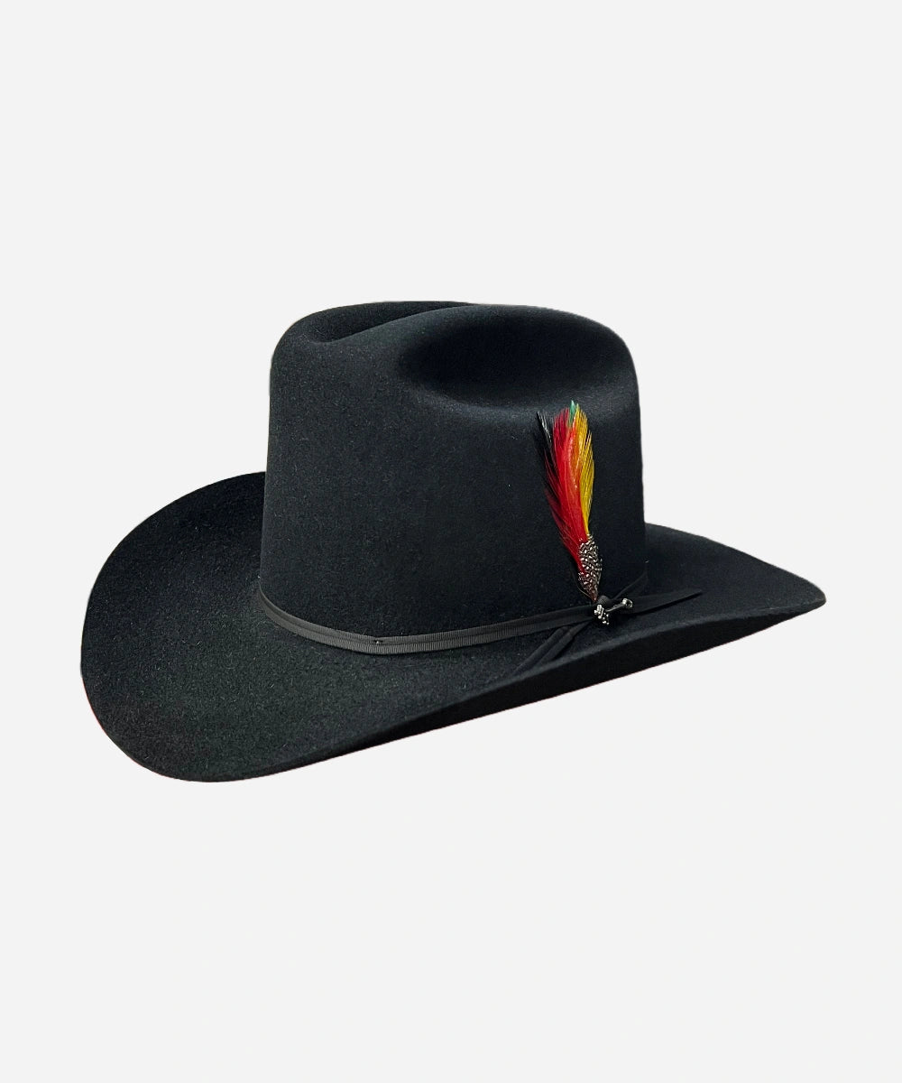 Sinaloa Style Cowboy Hat - Black