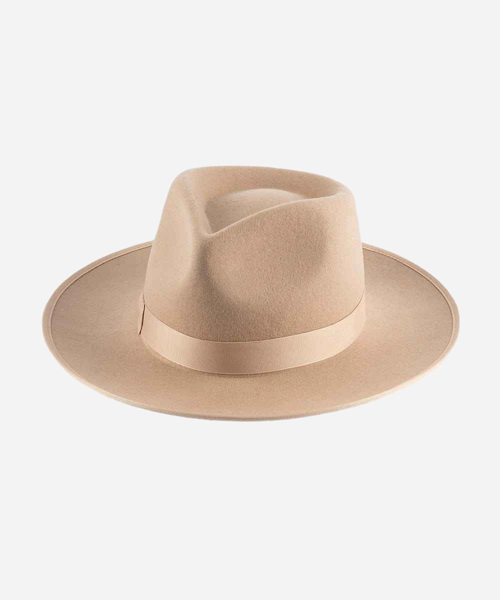 Monroe Rancher Fedora Hat in Nude