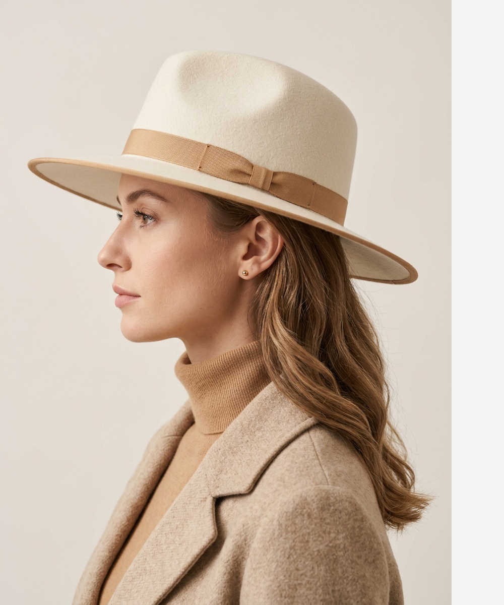 Legacy Felt Fedora - Beige