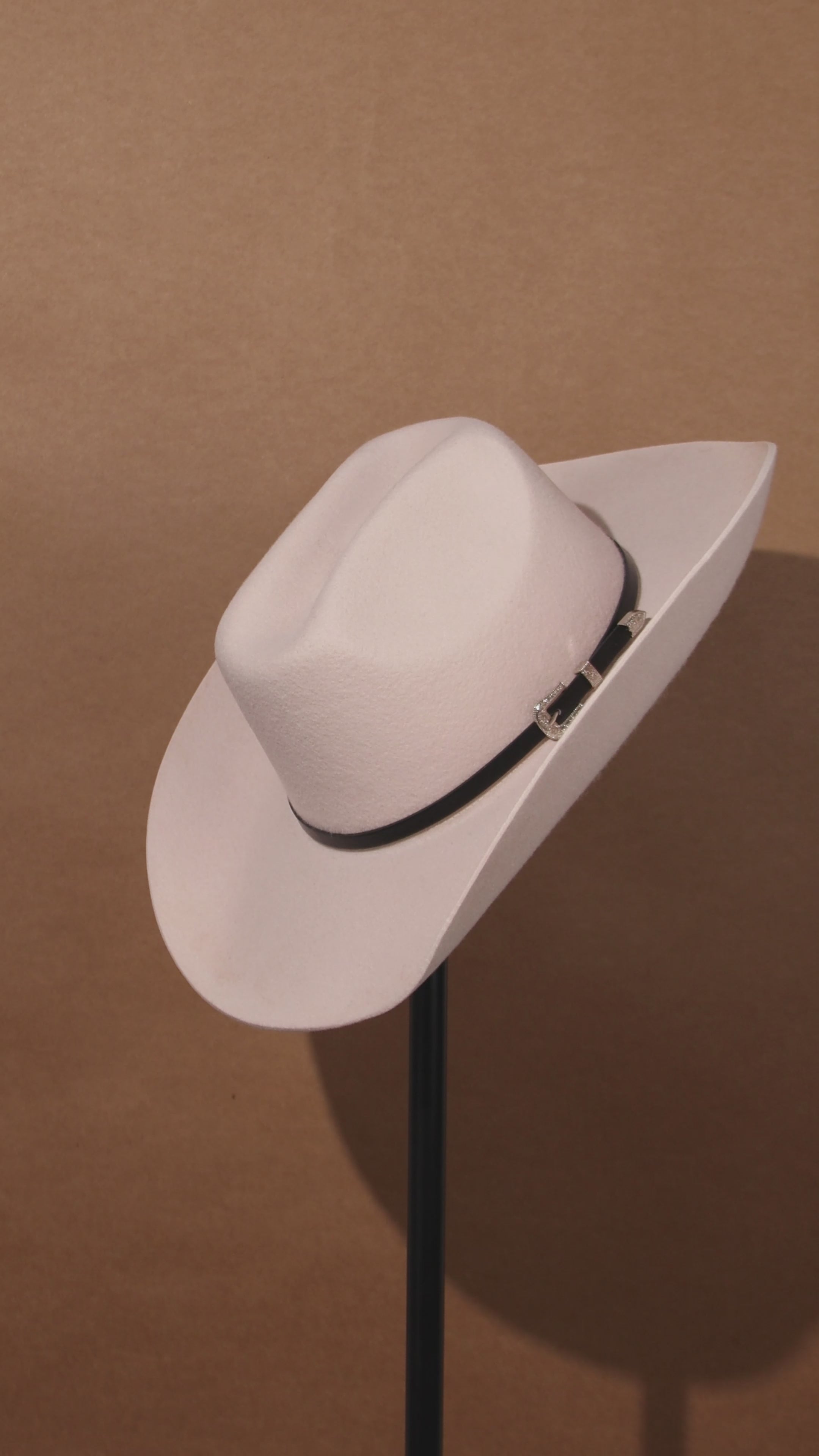 Wyatt Men's Classic Western Hat Ivory