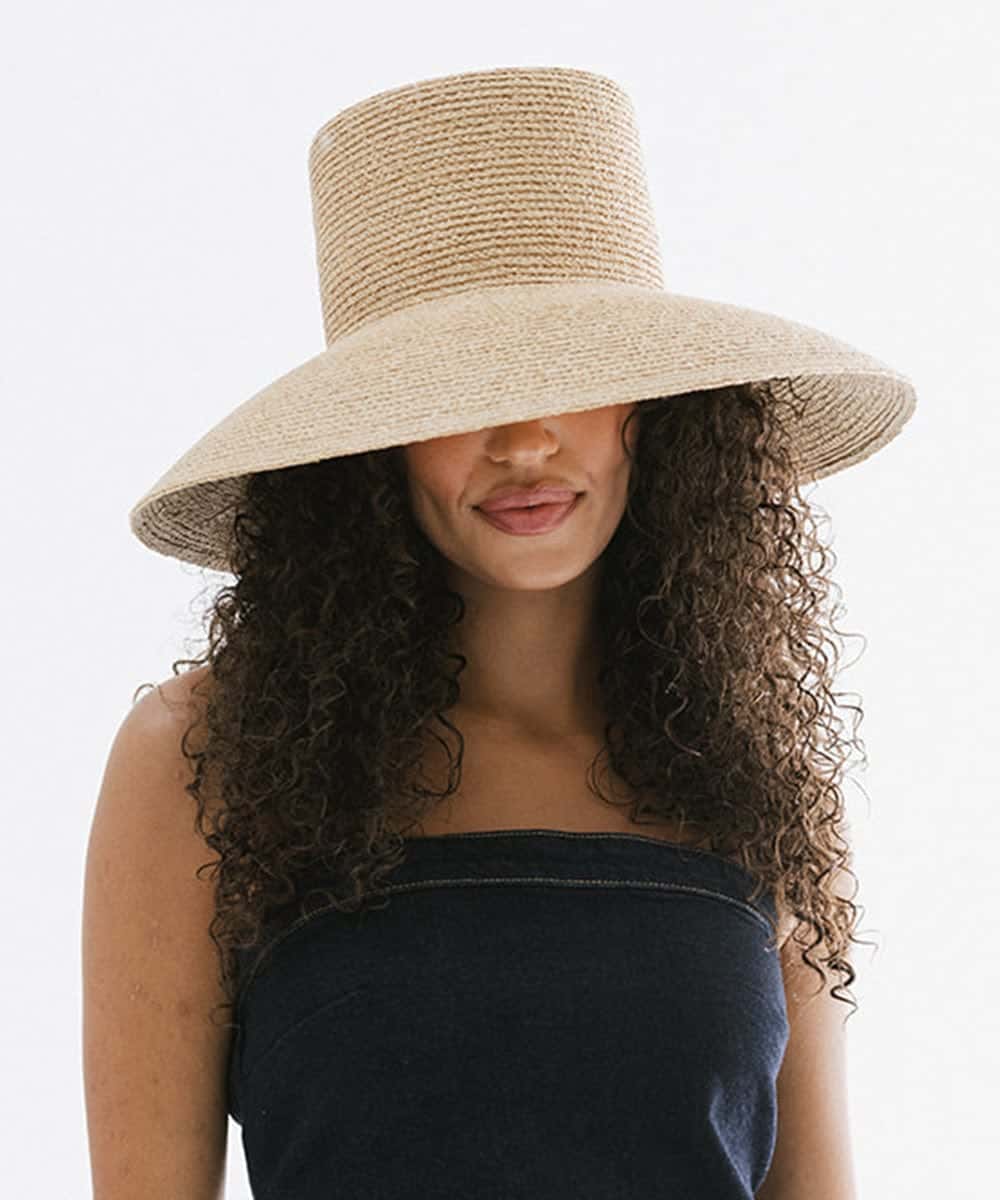 Jolie Packable Straw Bucket Hat